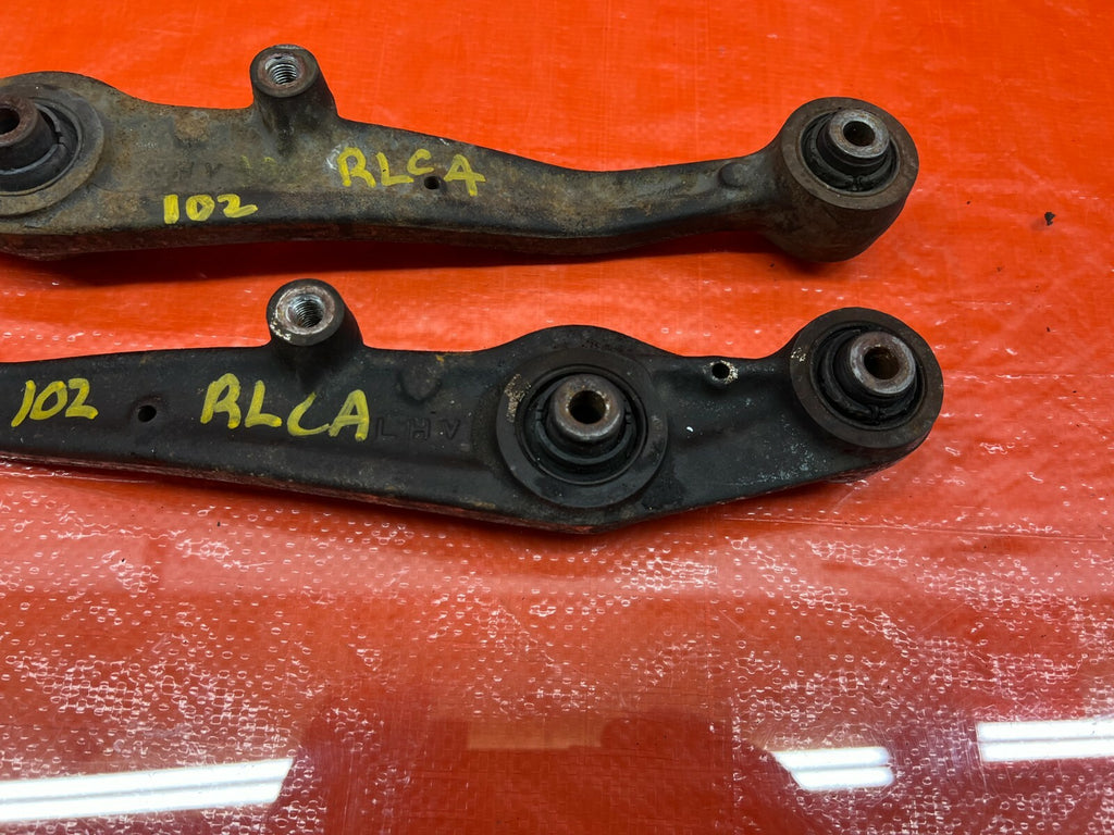 94 01 INTEGRA   GS GS R LS REAR LOWER CONTROL ARM SET   LEFT RIGHT ARMS OEM #1025