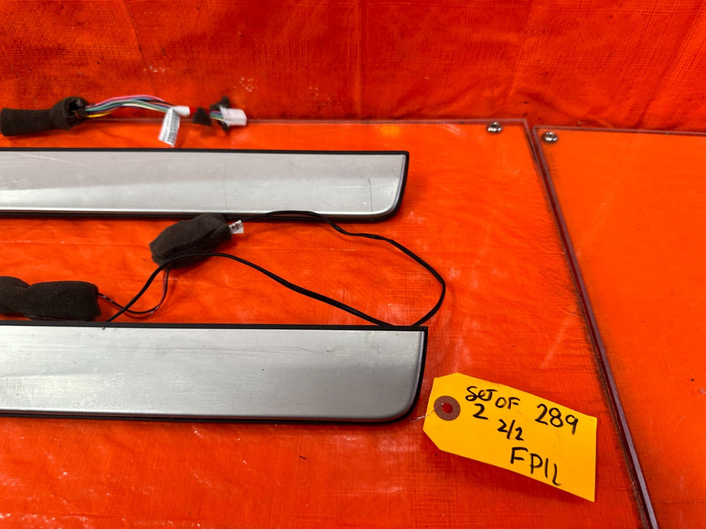 17 20 INFINITI Q60   ILLUMINATING FLOOR PILLARS   LEFT AND RIGHT   OEM #2894