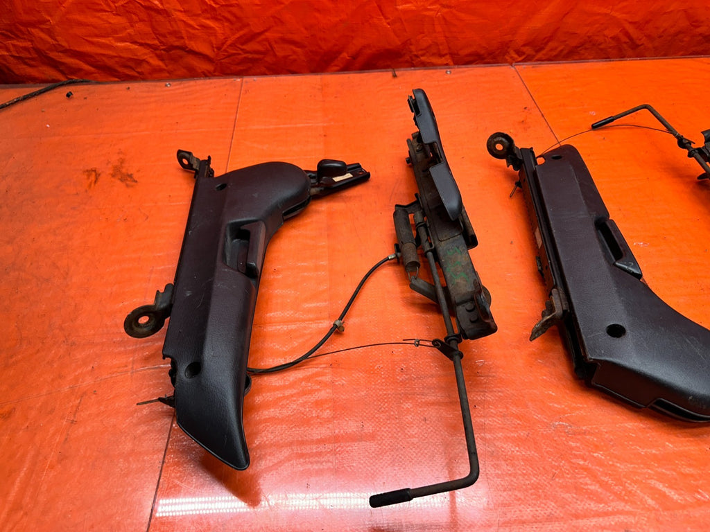 92 95 HONDA CIVIC EX 2D   FRONT SEAT SLIDER RAILS TRACKS LEFT RIGHT   OEM #3335