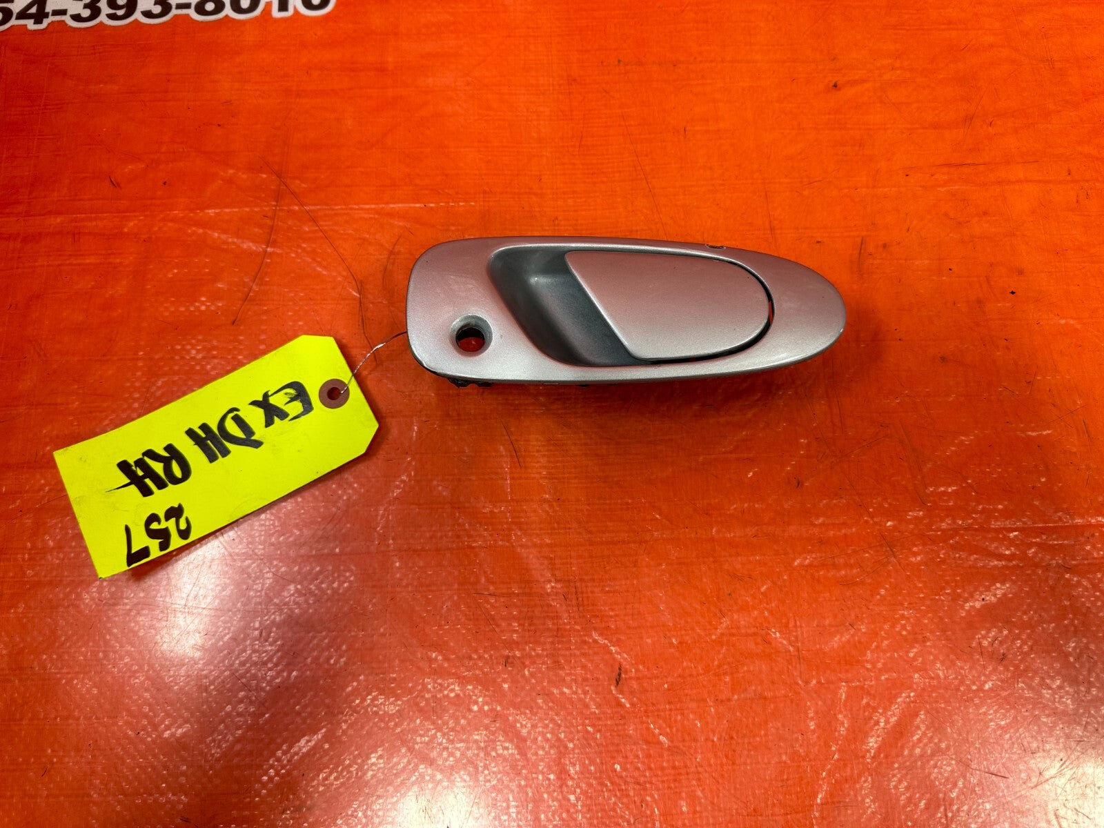 92 95 HONDA CIVIC   PASSENGER RIGHT FRONT   EXTERIOR DOOR HANDLE   OEM #2570