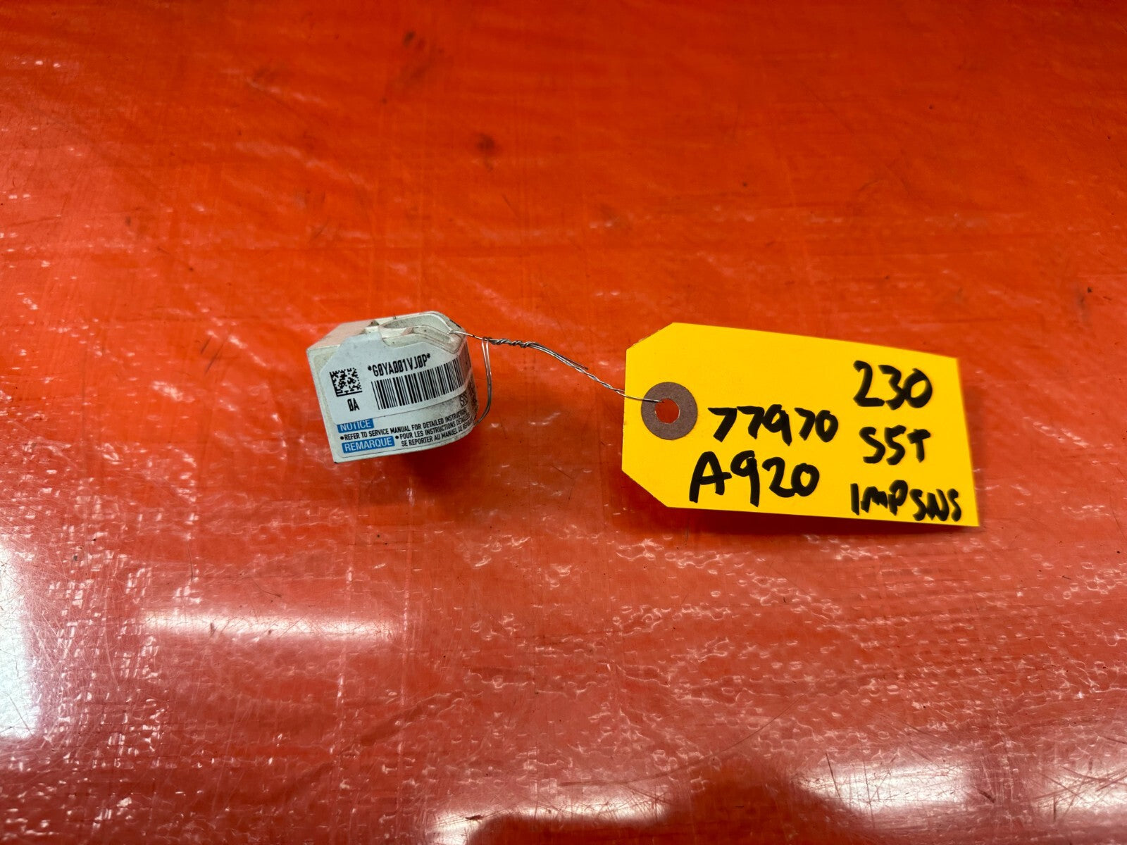 02 05 HONDA CIVIC SI EP3 HATCHBACK   LEFT / RIGHT SIDE SENSOR OEM #230 10