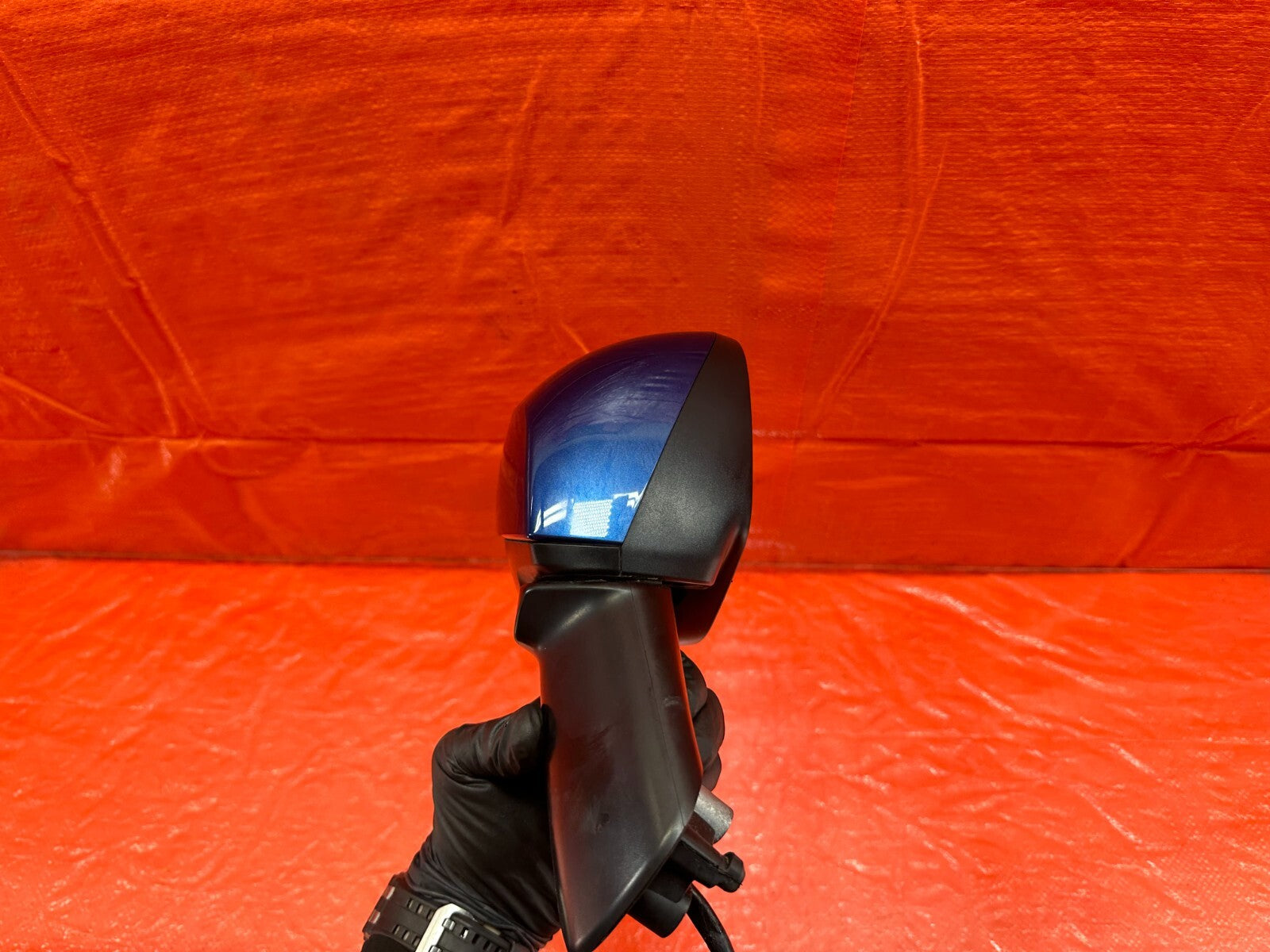 15 21 SUBARU WRX & STI   RIGHT SIDE VIEW MIRROR   7 WIRE   BLUE   OEM #1828