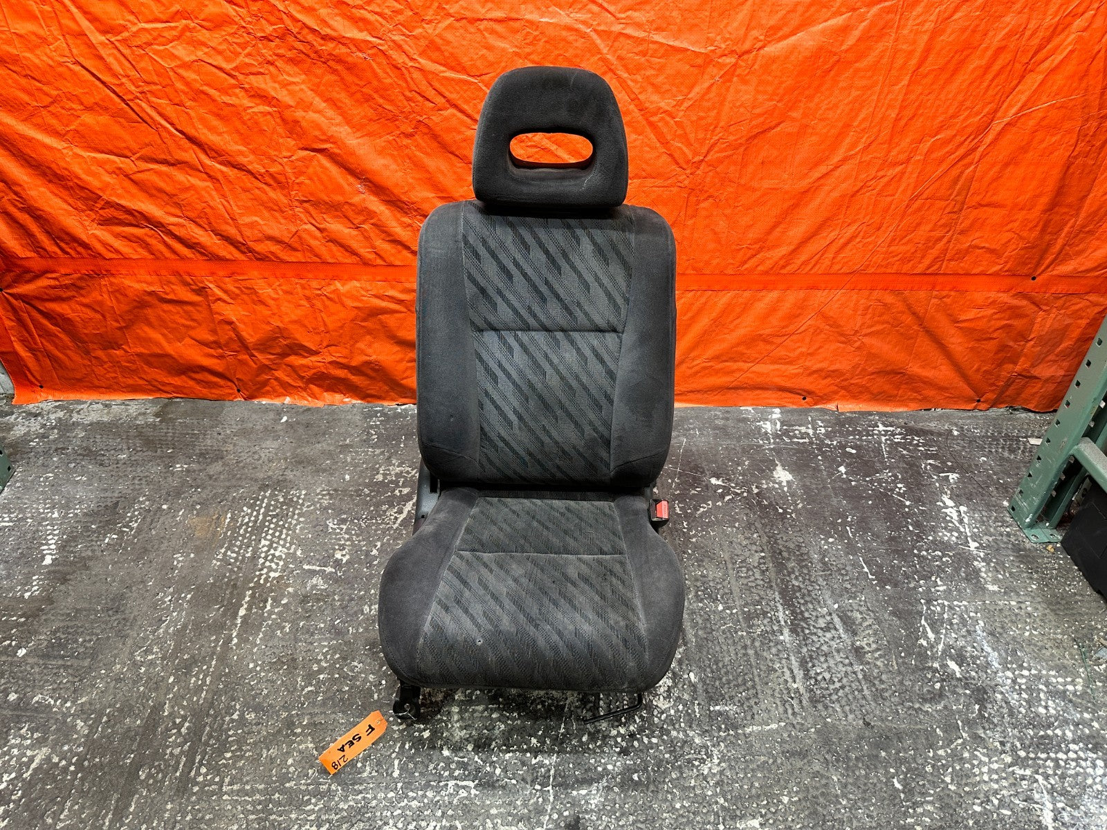 96-00 HONDA CIVIC EM1 SI MODEL PASSENGER RIGHT FRONT SEAT CHAIR & RAILS OEM #2180