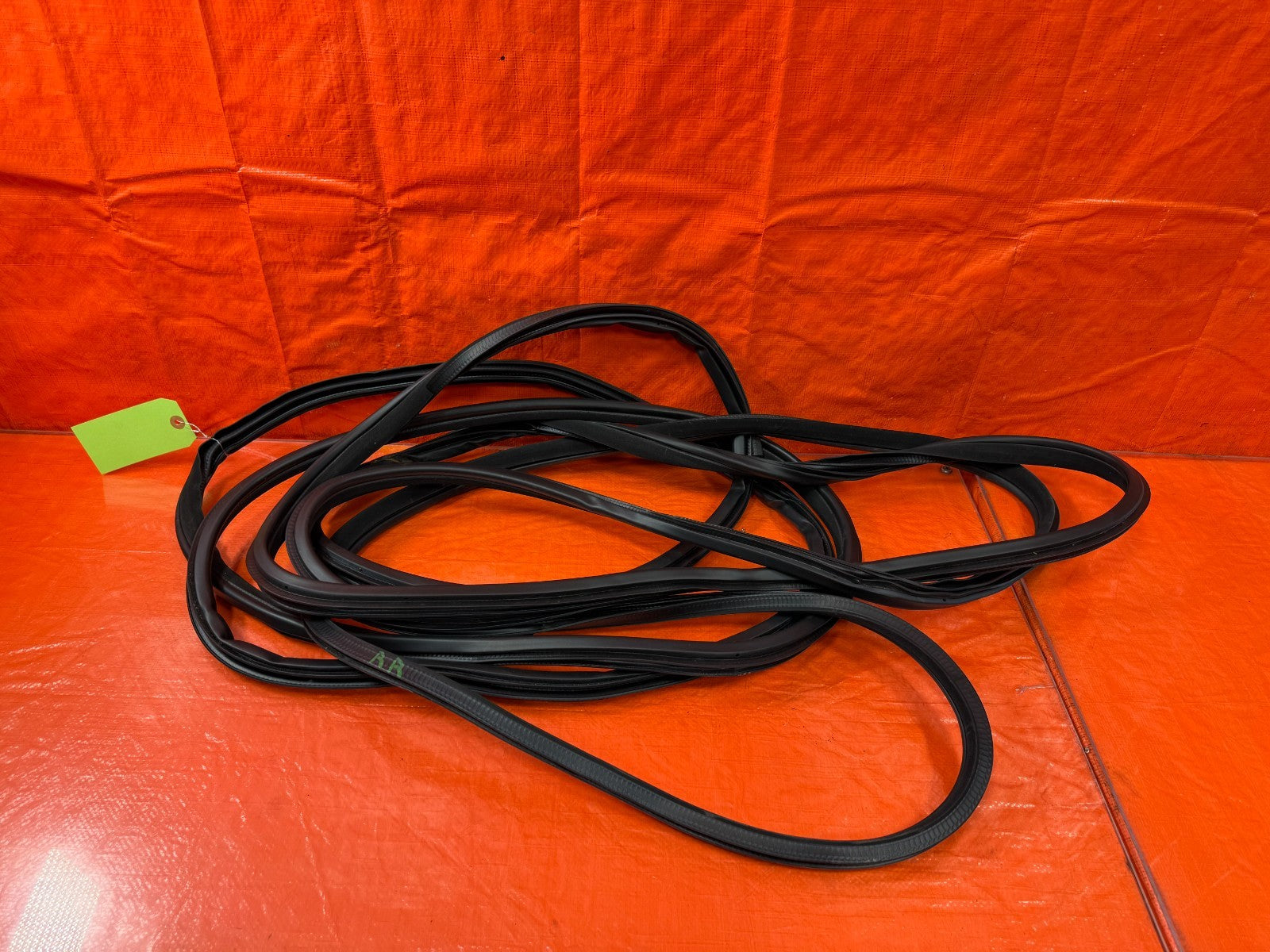 14 20 INFINITI Q50   LEFT RIGHT FRONT REAR DOOR WEATHER STRIP OPEN TRIM OEM #18Q0