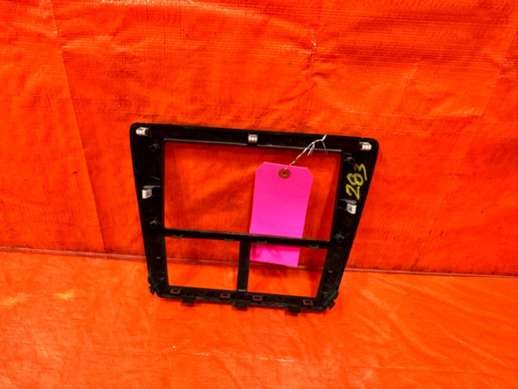 12 14 SUBARU IMPREZA WRX STI   CLIMATE CONTROL BEZEL   OEM FACTORY #2838