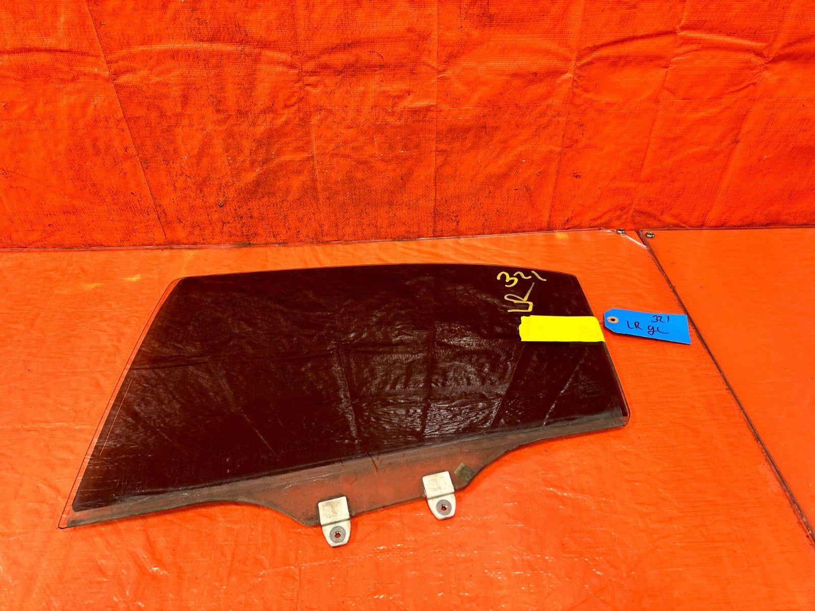 09 14 ACURA TSX   DOOR GLASS WINDOW   DRIVER LEFT REAR SIDE   OEM FACTORY #3210