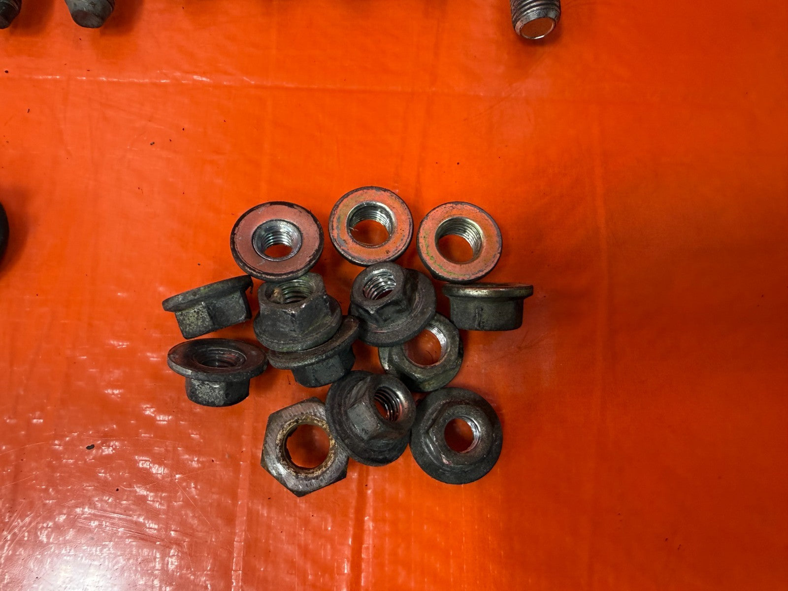 09 14 ACURA TSX   COMPLETE FRONT CONTROL ARM BOLTS HARDWARE   OEM 3217