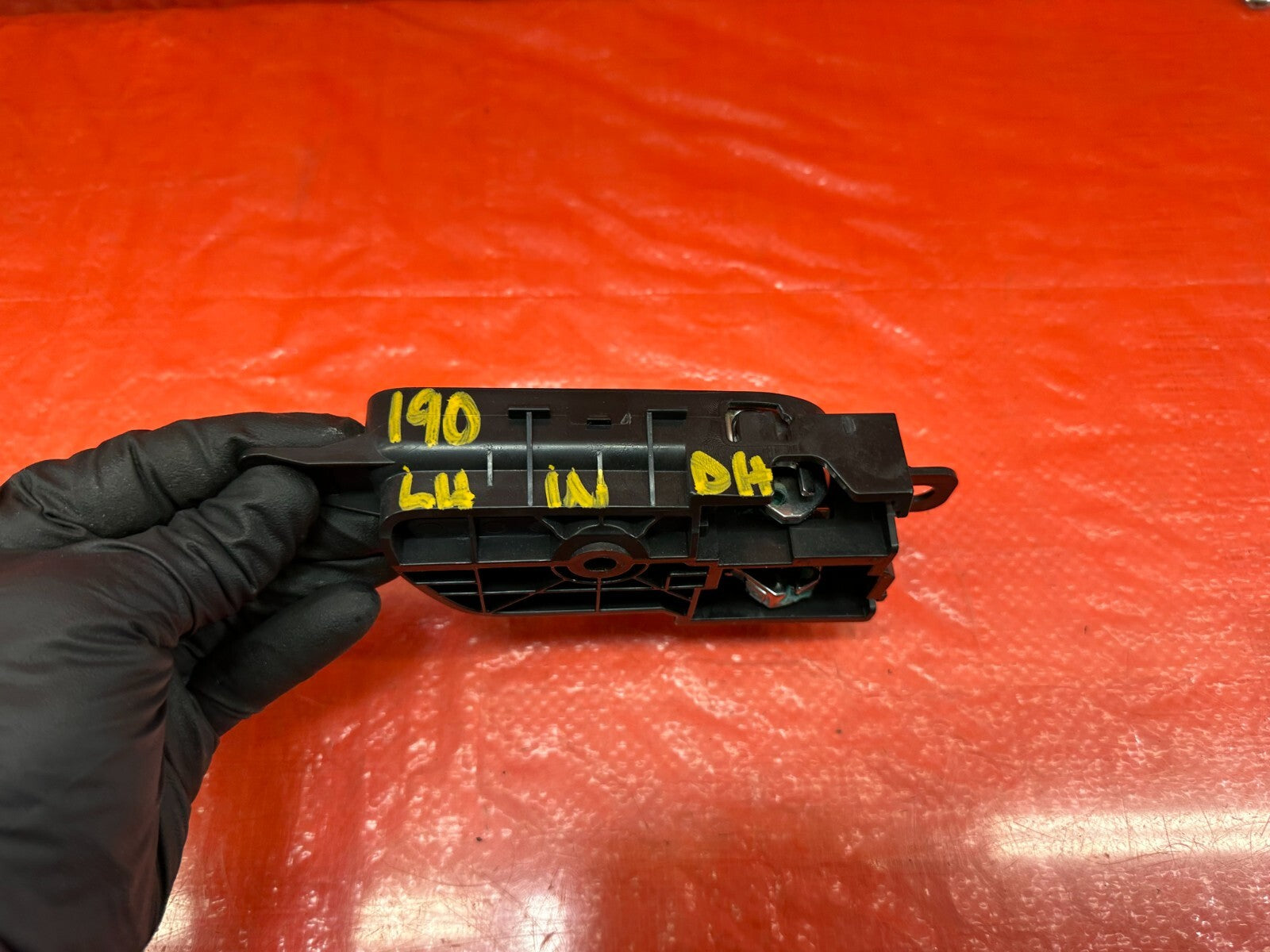 08 15 INFINITI G37 & Q60 COUPE DRIVER LEFT INTERIOR DOOR HANDLE W/ TRIM OEM #1909