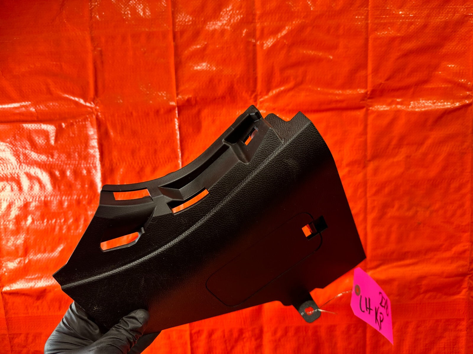 08 13 INFINITI G37 COUPE 2D   KICK PANEL   DRIVER LEFT SIDE   BLACK   OEM #2788