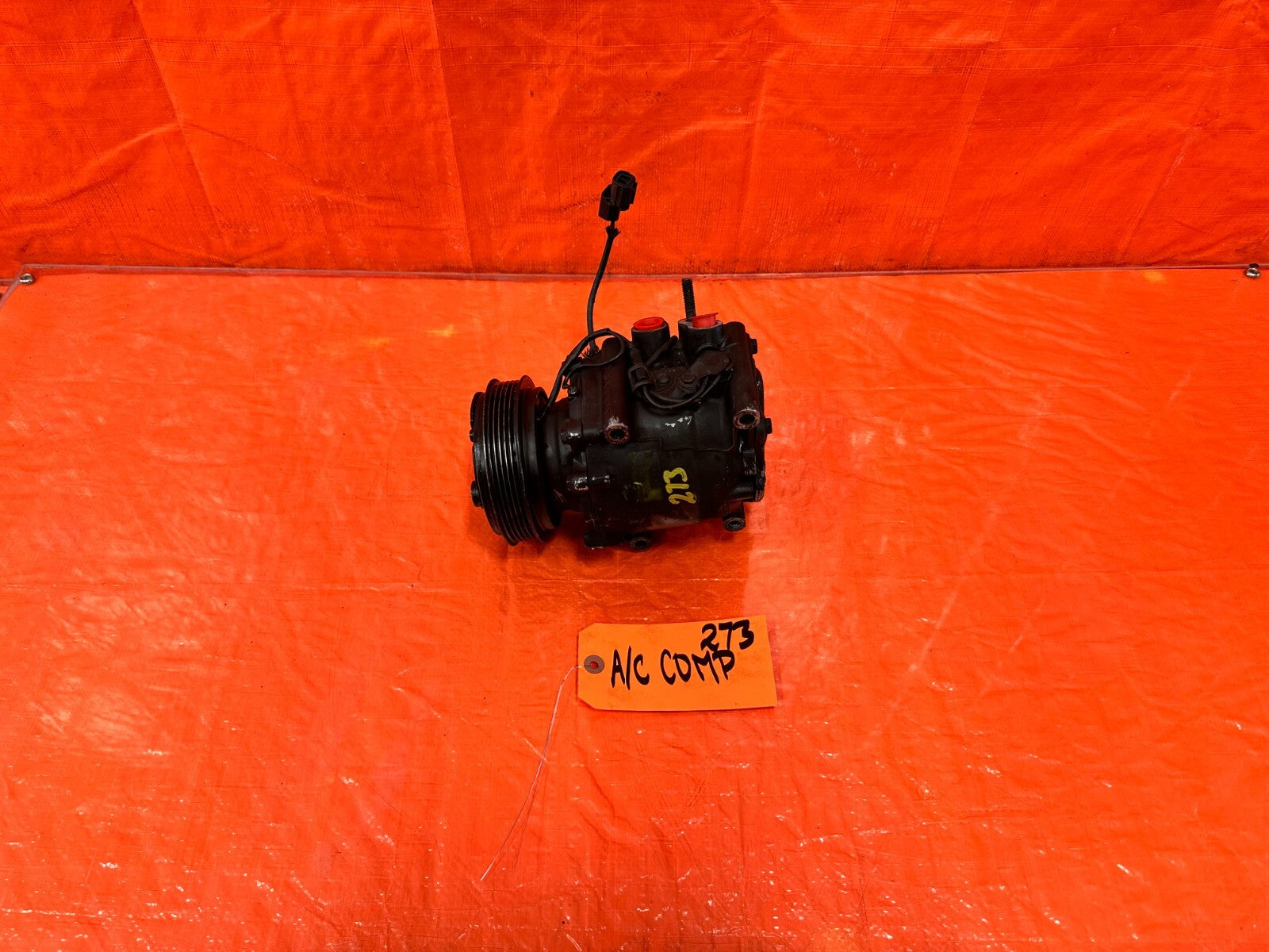 94 96 HONDA PRELUDE H22 H22A DOHC VTEC HVAC AIR CONDITIONG AC COMPRESSOR OEM 2730