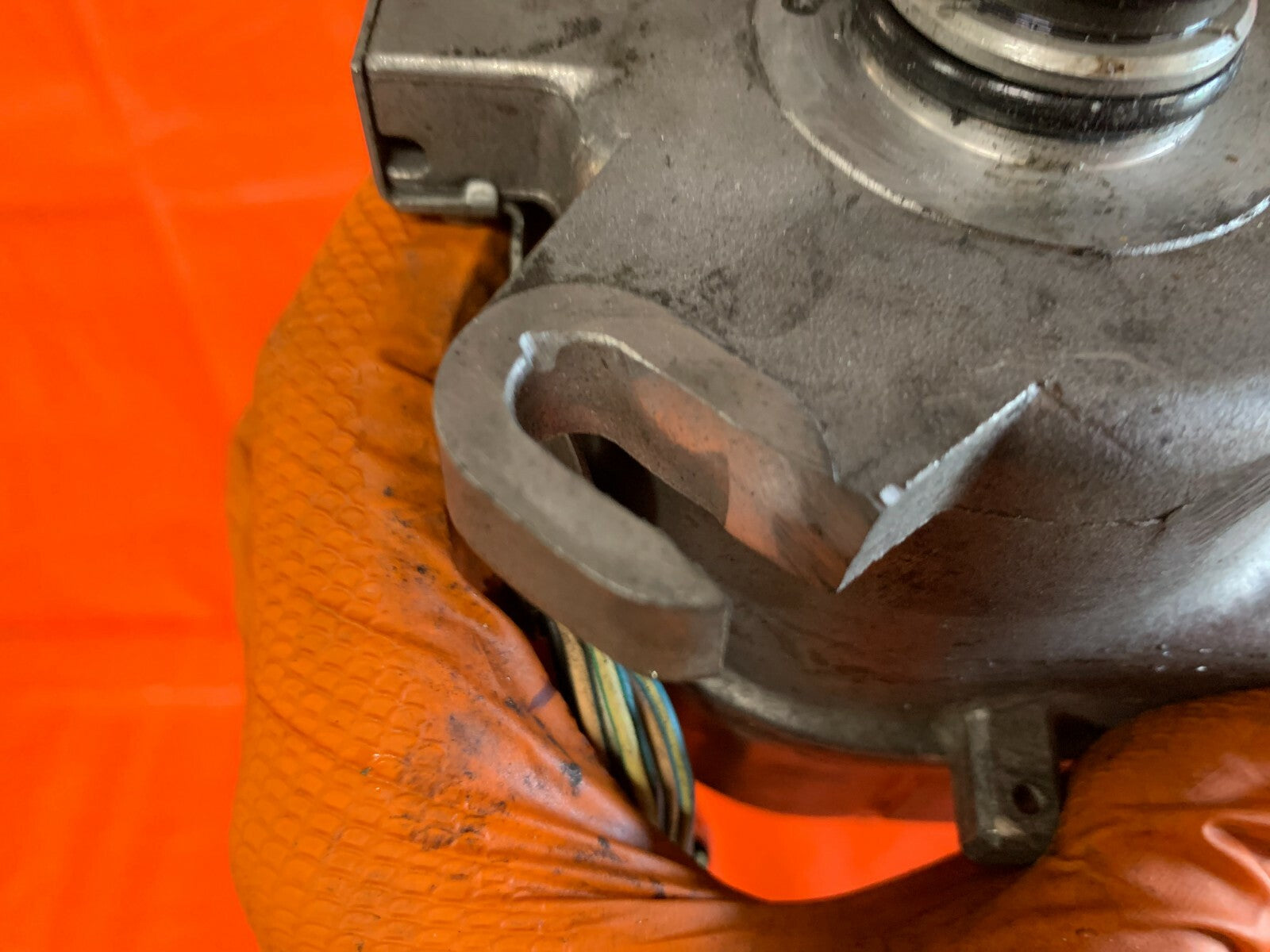 TD85U DISTRIBUTOR   CUT HARNESS   CUT AND MODIFIED FOR VTEC HEADS   AS IS5