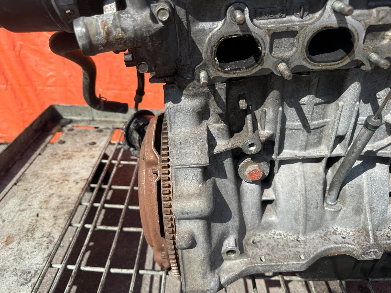 88 91 HONDA CIVIC SI   D16A6 D16A D16   ENGINE MOTOR LONG BLOCK   COMP TEST 18010