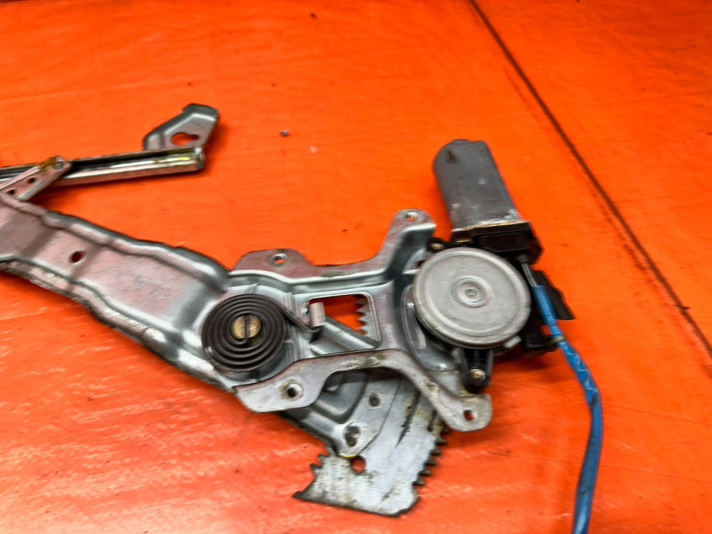94-01 ACURA INTEGRA 4D RIGHT REAR PASSENGER WINDOW REGULATOR & MOTOR OEM #3416