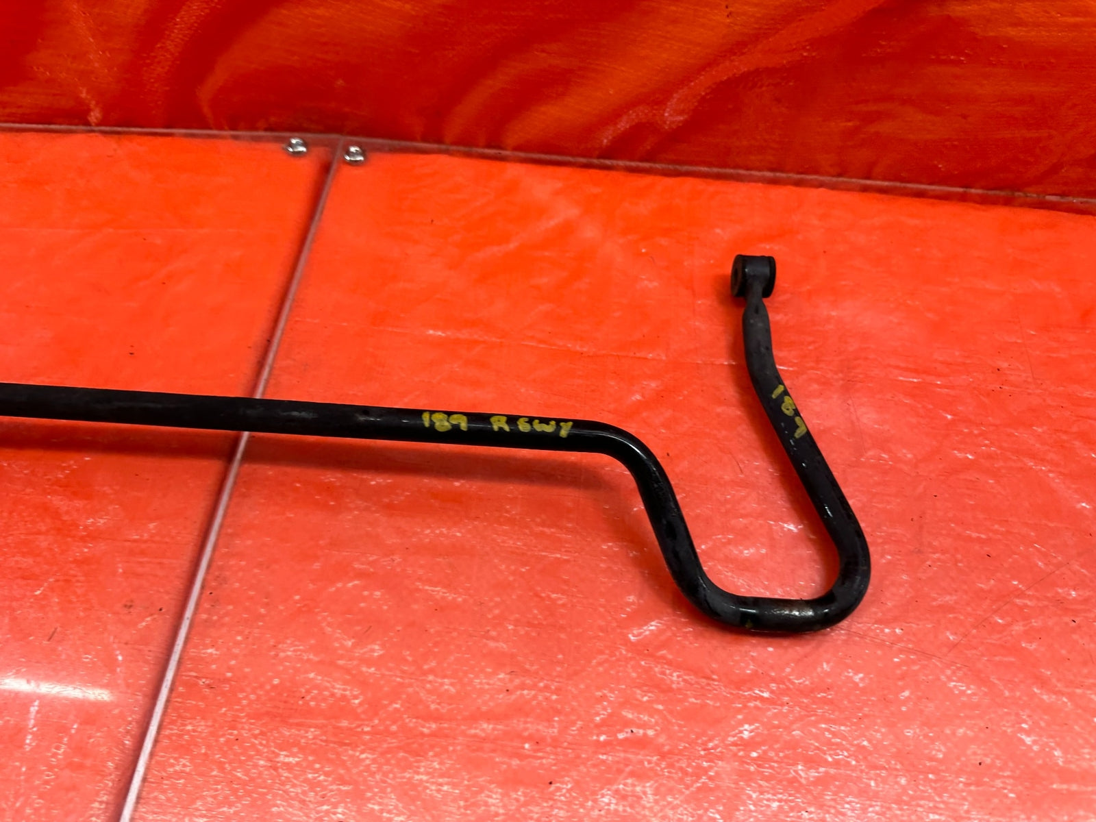 90 91 ACURA INTEGRA 2D   REAR SWAY ANTI ROLL STABILIZER BAR   OEM FACTORY #1896