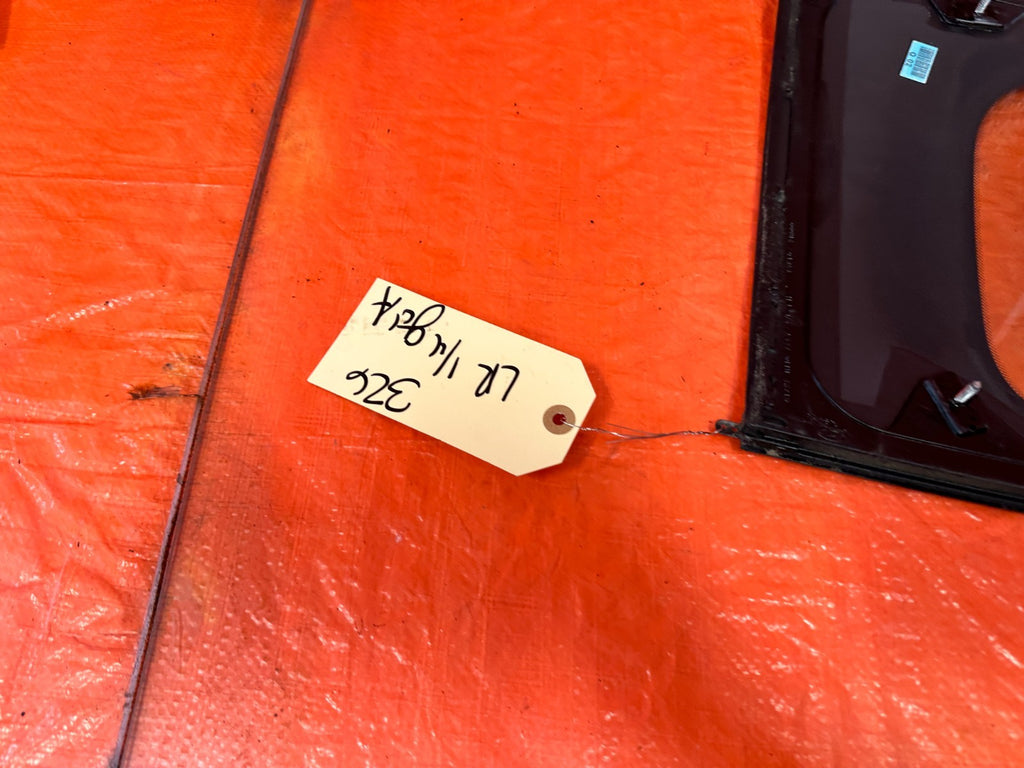 10 16 HYUNDAI GENESIS COUPE DRIVER LEFT REAR 1/4 QUARTER GLASS WINDOW #3267