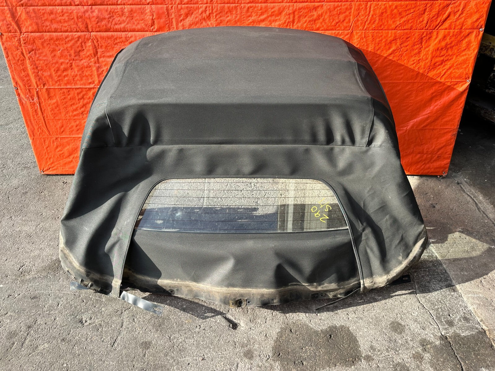 00 09 HONDA S2000   SOFT TOP CONVERTIBLE TOP W/ REAR GLASS AND MOUNTING FRAME9