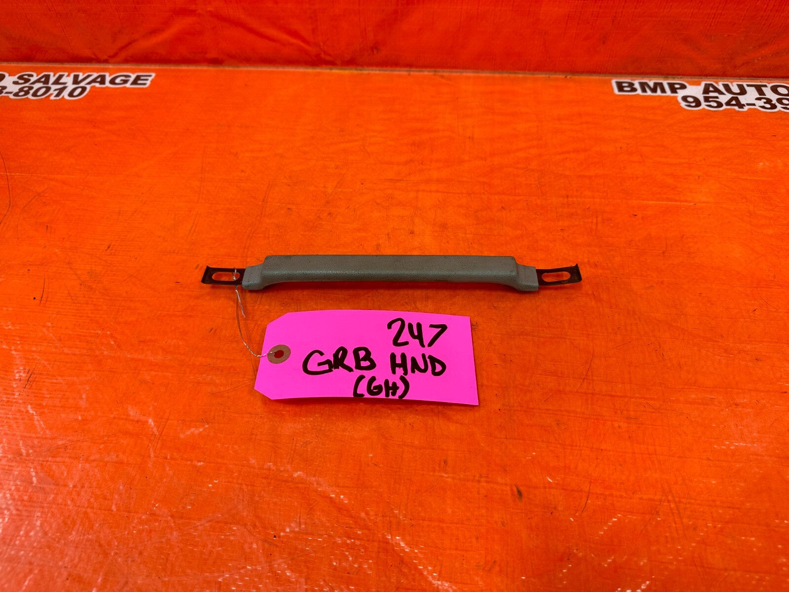 94 01 ACURA INTEGRA   INTERIOR GRAB RAIL HANDLE   GRAY COLOR   OEM FACTORY #2470