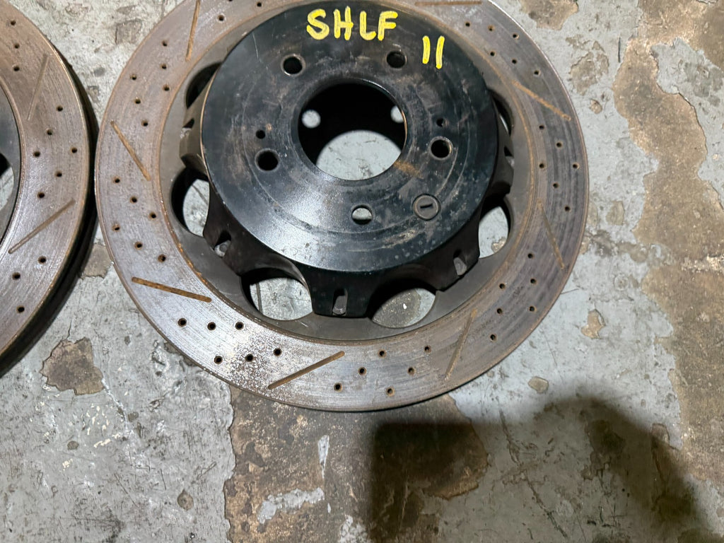 08 15 INFINITI G37 Q60   Z1 MOTOR SPORTS BRAND   2 PIECE ROTORS   REAR FITMENT3