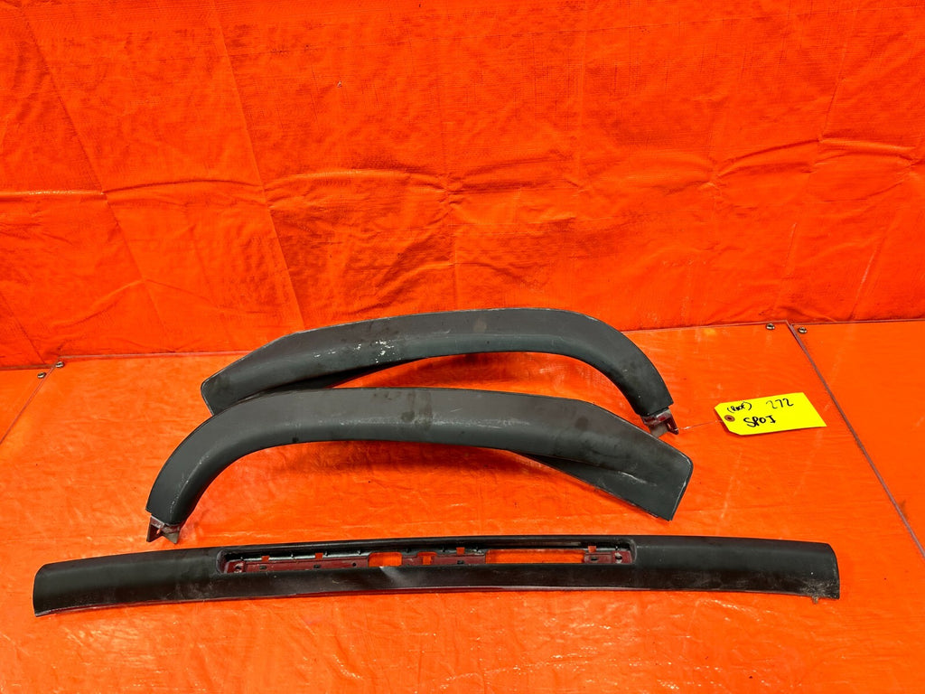 93 97 HONDA DEL SOL REAR TARGA TOP PILLAR MOLDING TRIM LEFT RIGHT CENTER OEM 2727
