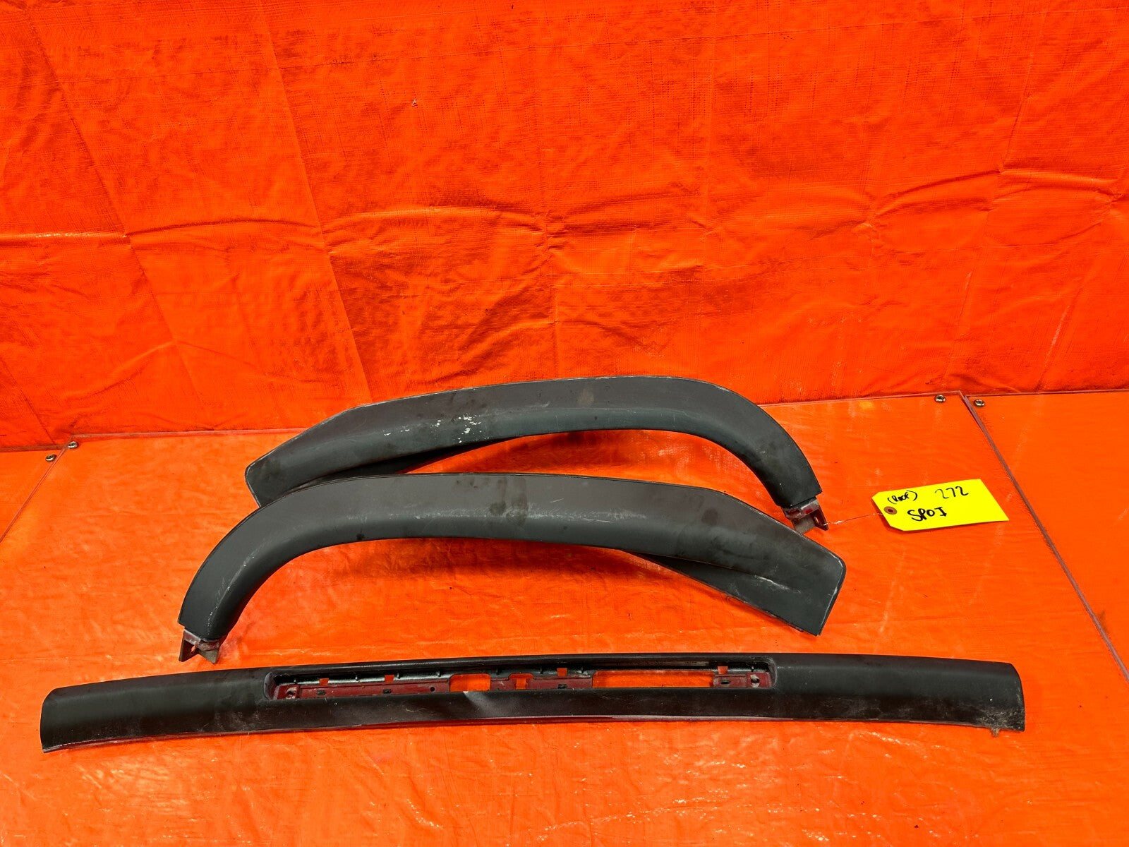 93 97 HONDA DEL SOL REAR TARGA TOP PILLAR MOLDING TRIM LEFT RIGHT CENTER OEM 2727
