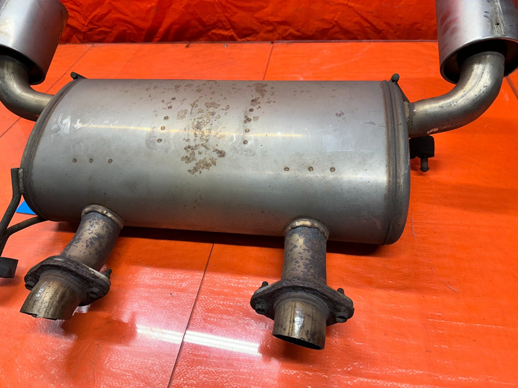 09 15 INFINITI G37 Q60 CONVERTIBLE IPL EDITION REAR EXHAUST MUFFLER OEM #32913
