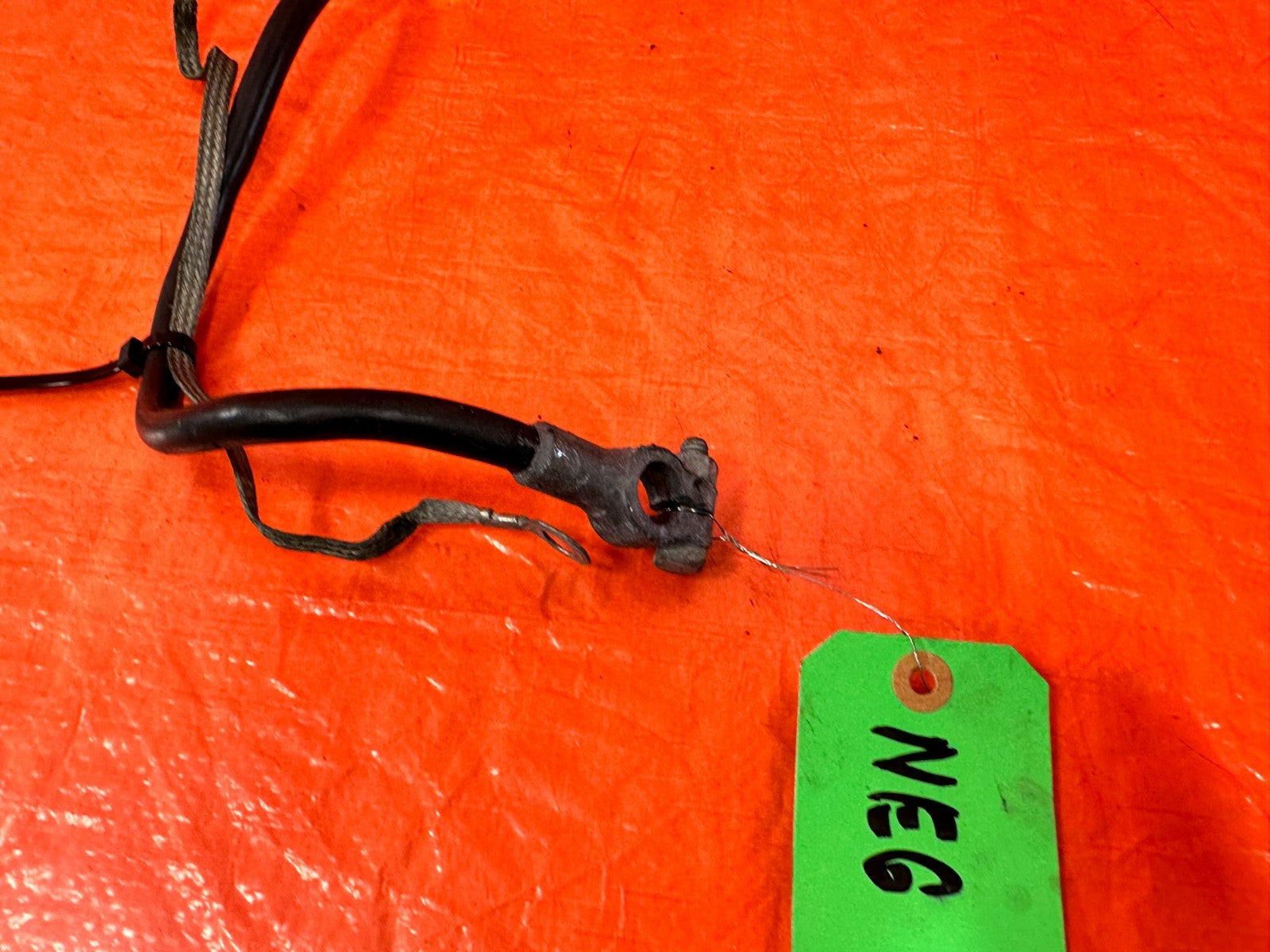 90 91 HONDA CIVIC HATCHBACK   NEGATIVE TERMINAL BATTERY GROUND WIRE HARNESS 3172
