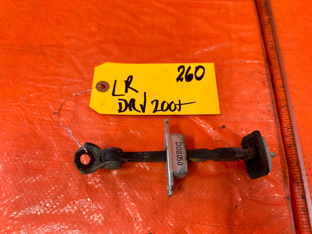 06 11 CIVIC 4D SEDAN   DRIVER LEFT REAR DOOR CHECKER HINGE ARM STOPPER   OEM 2602