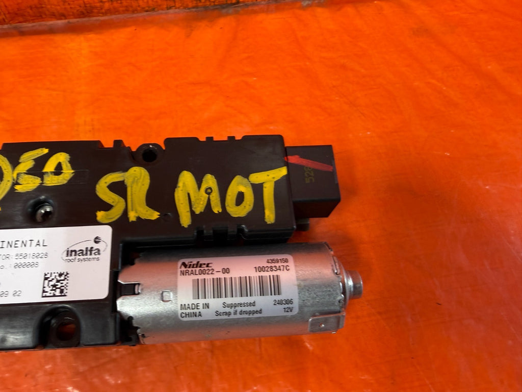 14 24 INFINITI Q50   SUNROOF MOONROOF SLIDING ROOF MOTOR   OEM FACTORY OE5