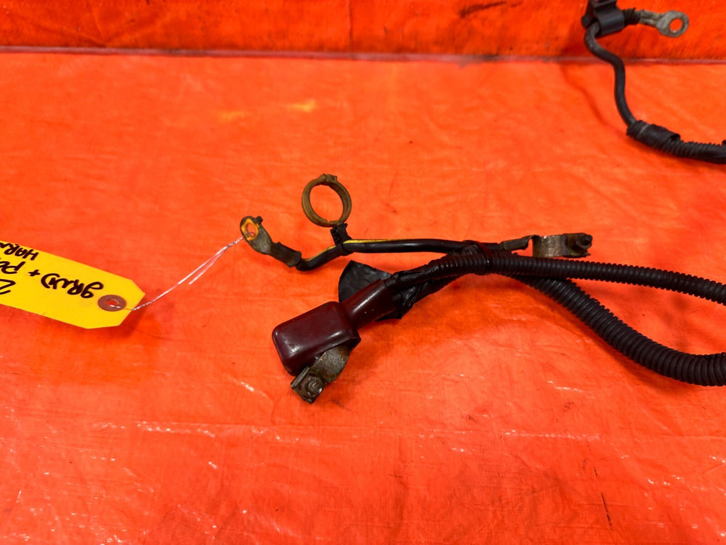 96 00 HONDA CIVIC NEGATIVE & POSITIVE TERMINAL CHARGE STARTER HARNESS   OEM #2975