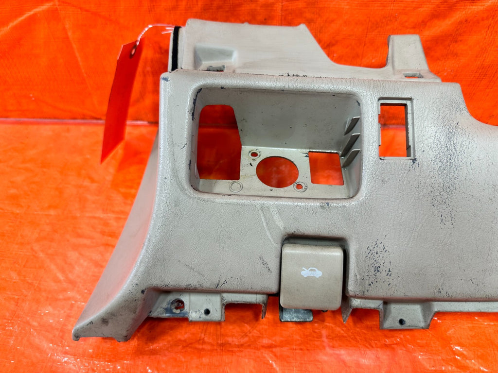 92 00 SC300 SC400   INTERIOR KNEE TRIM UNDER STEERING COLUMN COVER   TAN OEM 2764