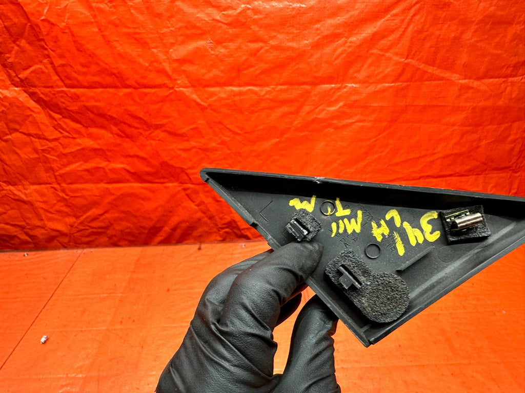 94-01 ACURA INTEGRA 4D 1.8L LEFT FRONT LF DRIVER SIDE VIEW MIRROR TRIM OEM #34111