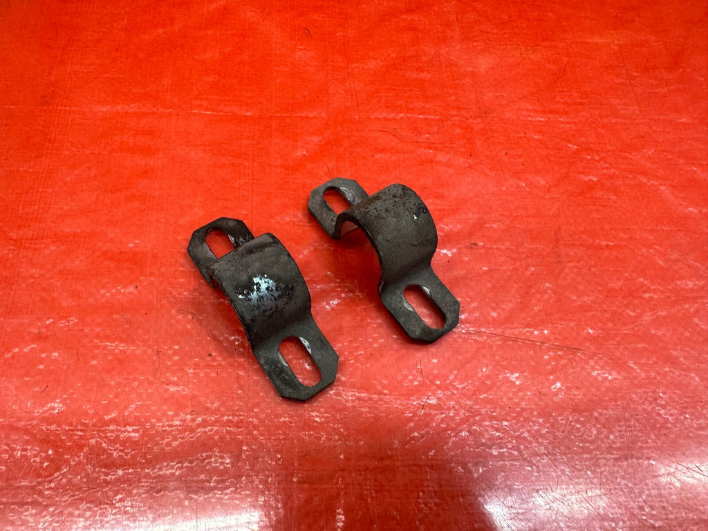 09 12 LANCER EVOLUTION X EVO 10 FRONT SWAY BAR MOUNTING BRACKETS LEFT RIGHT #20610