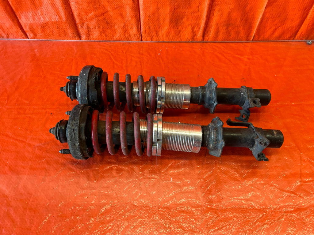 90 91 HONDA CRX DX   FRONT FACTORY SHOCKS W/ AFTERMARKET COILOVERS SPRINGS   1570