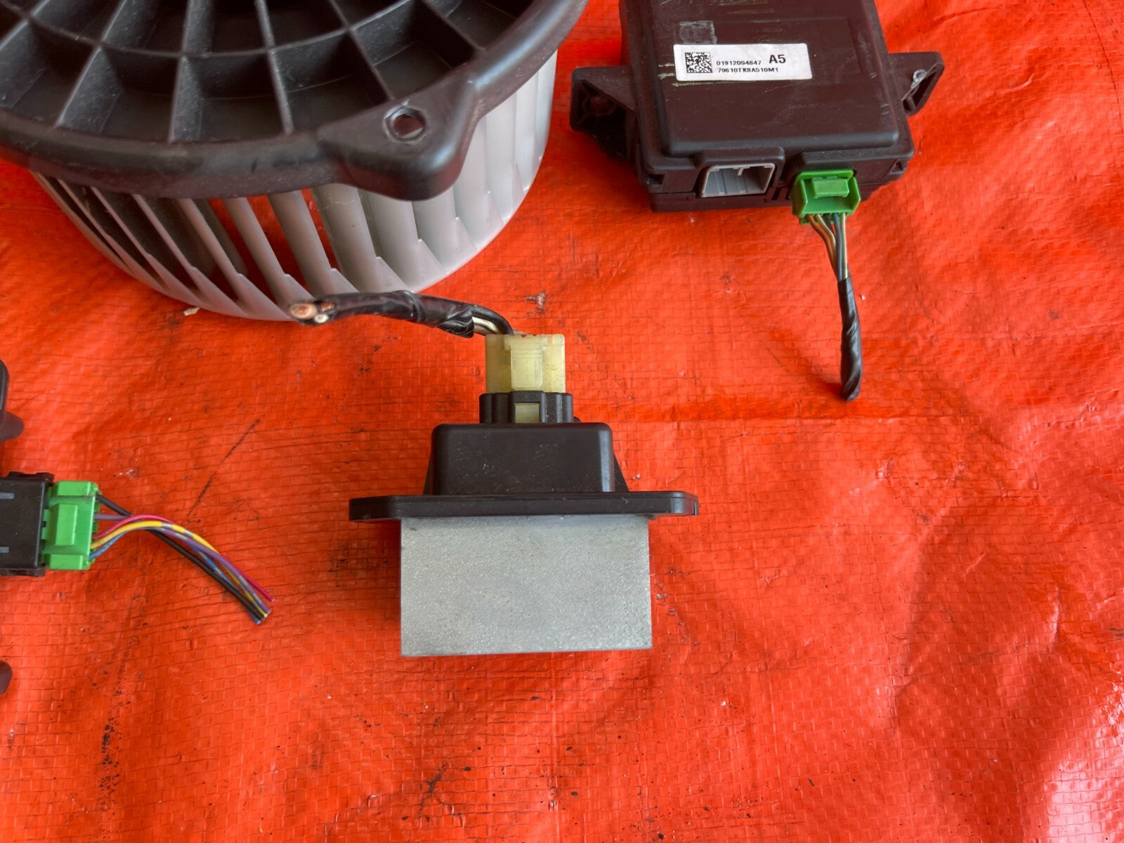 11 17 HONDA ODYSSEY   BLOWER MOTOR FAN W/ RESISTOR REFRESH KIT   OEM OE FACTORY3