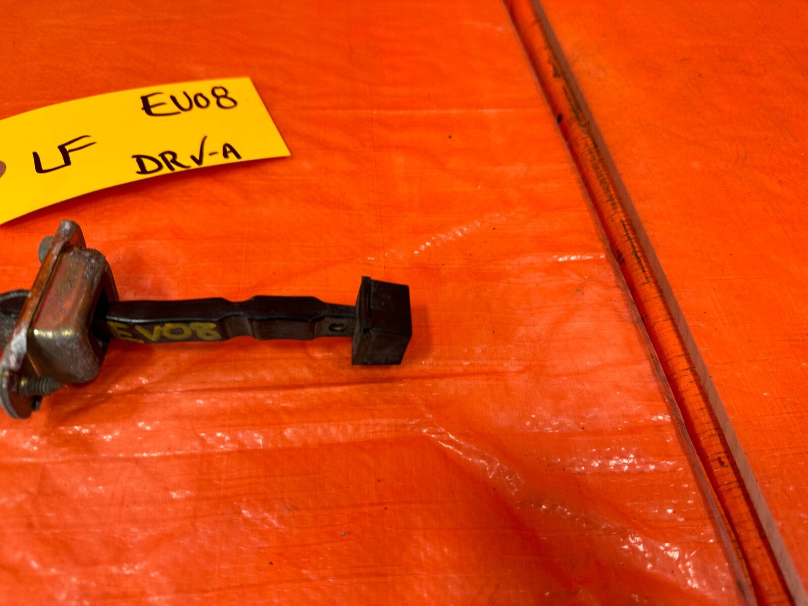 03 05 LANCER EVOLUTION EVO VIII IX 8 9   DRIVER LEFT FRONT DOOR CHECKER   OEM4