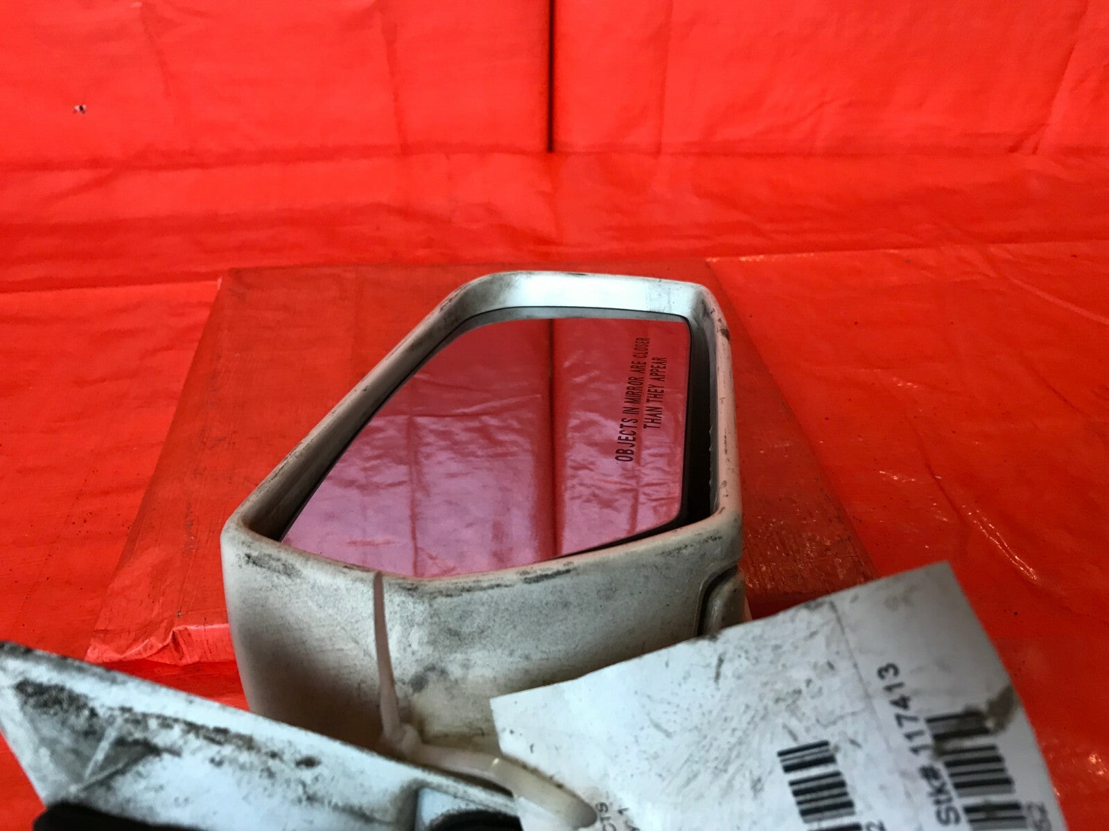 OEM 2004 2005 CADILLAC CTS PASSENGER RIGHT SIDE VIEW MIRROR   WHITE IN COLOR8