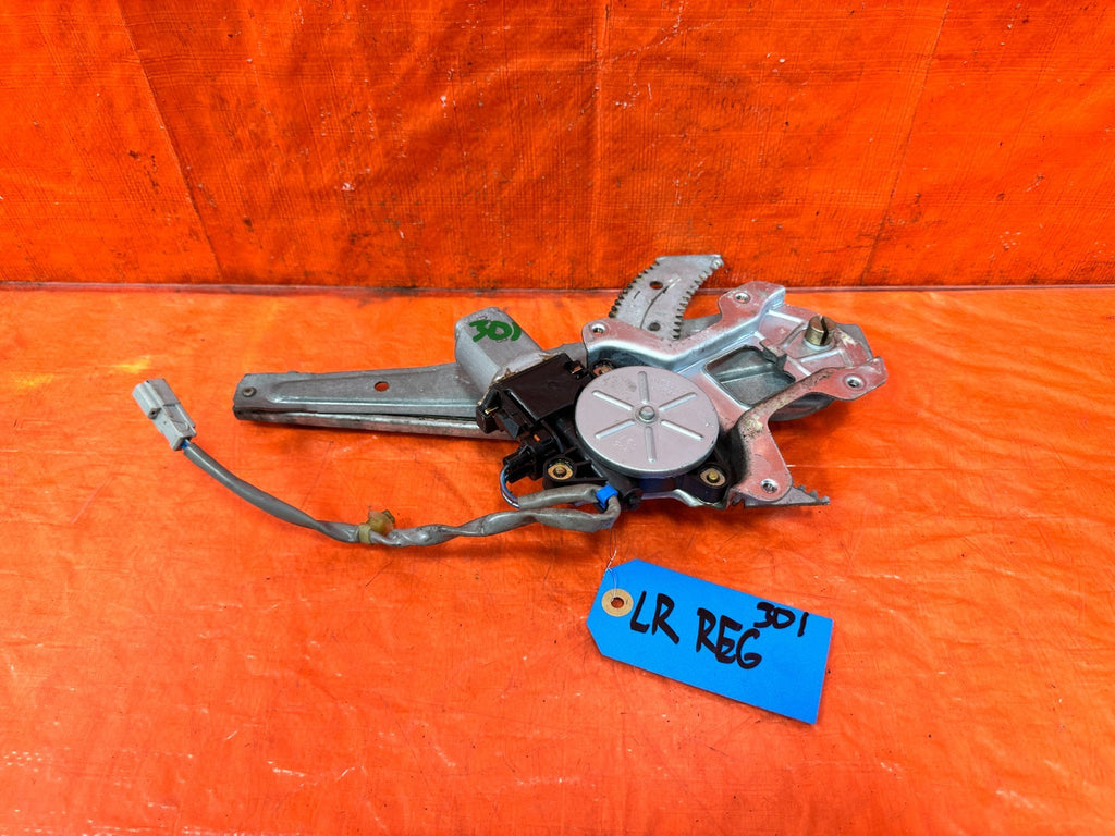 97 01 HONDA CR V DRV   DRIVER LEFT REAR   WINDOW REGULATOR W/ MOTOR   OEM 3010