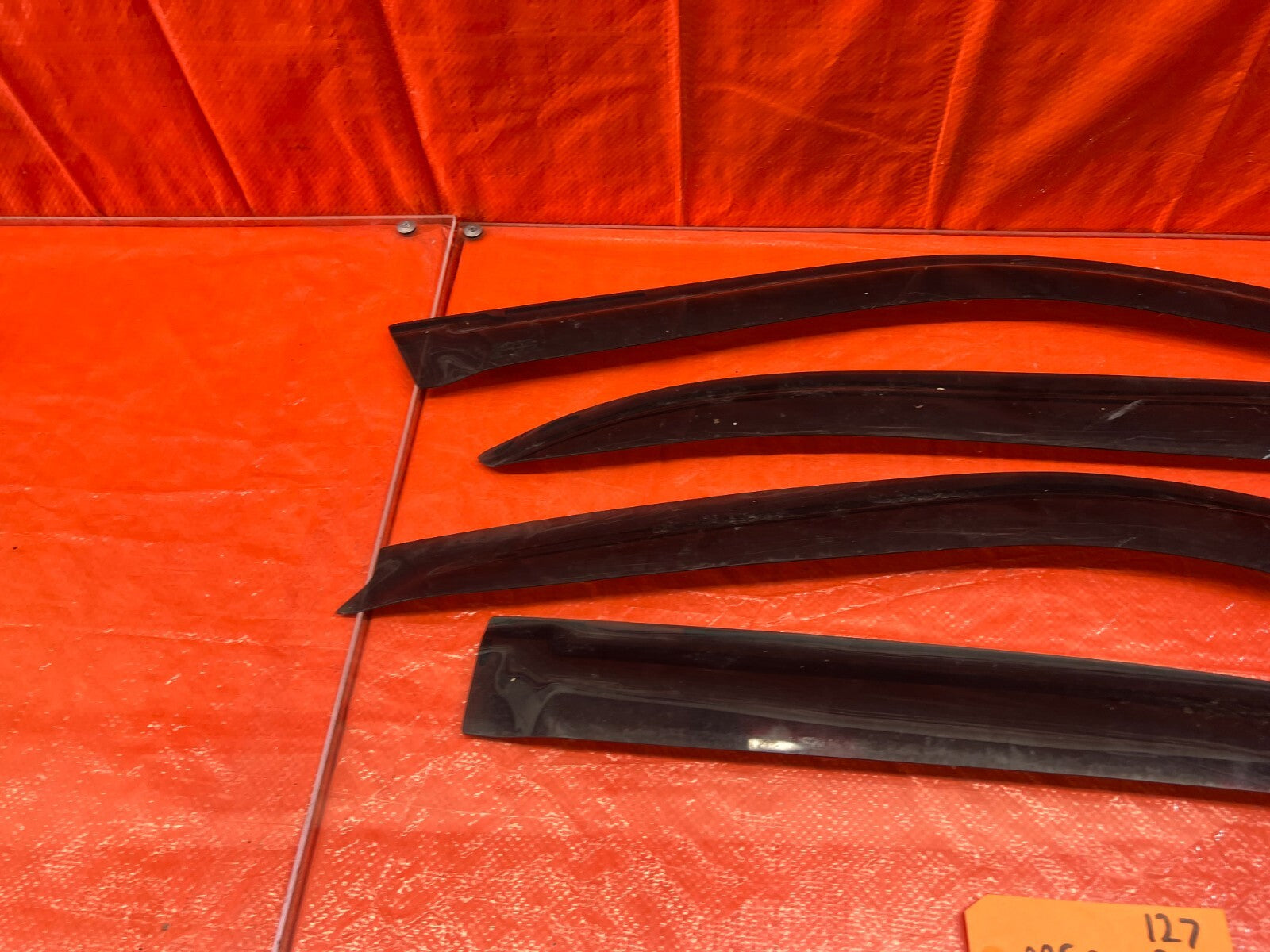 96 00 HONDA CIVIC   SEDAN   WINDOW VISOR SET   LEFT RIGHT FRONT REAR   #1277