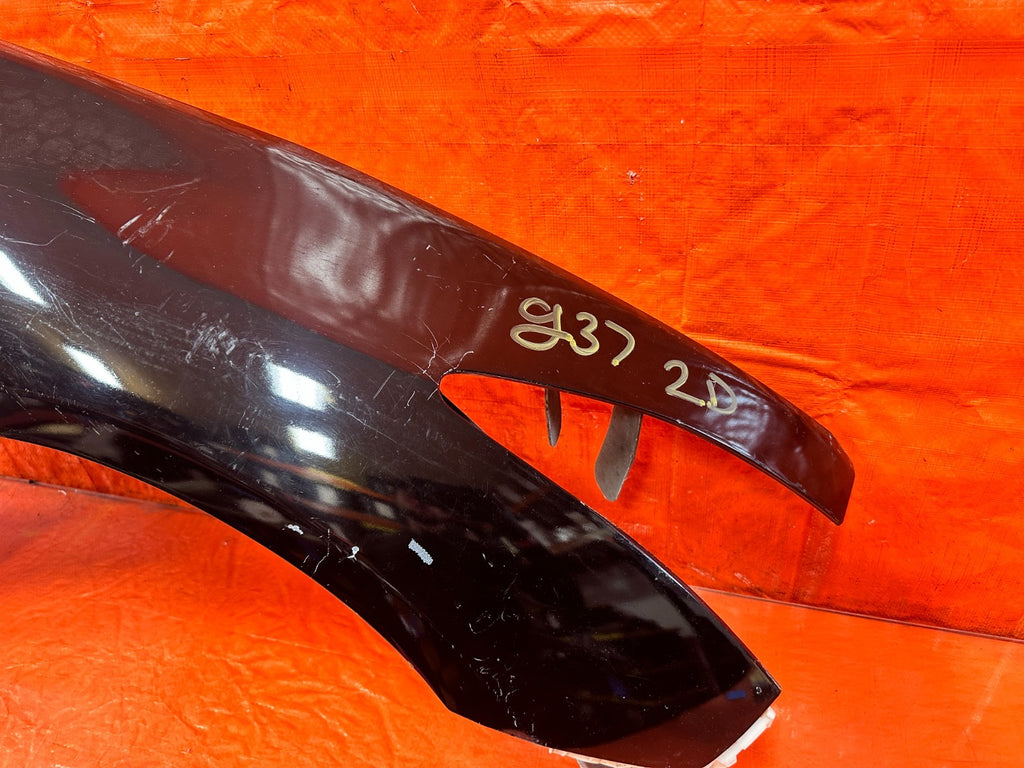 08 15 INFINITI G37 & Q60   2D COUPE   FENDER   PASSENGER RIGHT SIDE   OEM #3293