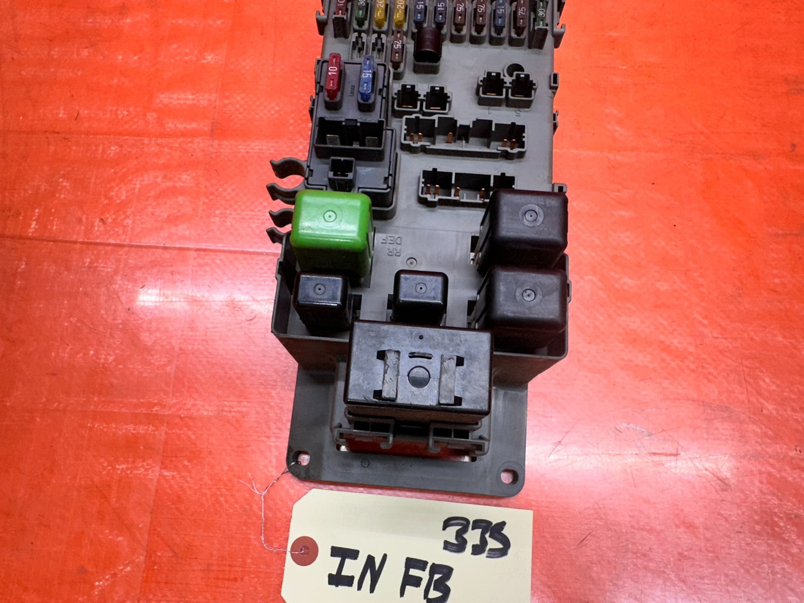 97 01 HONDA PRELUDE 2.2L DRIVER LEFT INTERIOR CABIN FUSE BOX RELAY BLOCK OEM #335