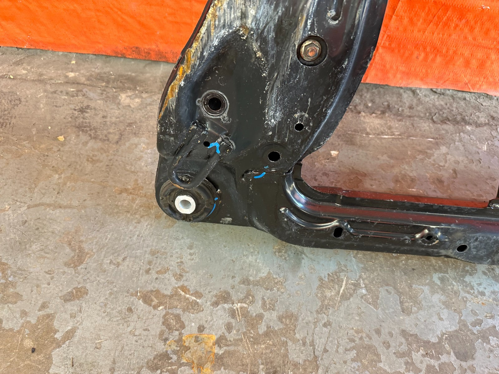 08 12 HONDA ACCORD SEDAN 2.4L   FRONT SUBFRAME CROSSMEMBER K FRAME ENGINE CRADLE13