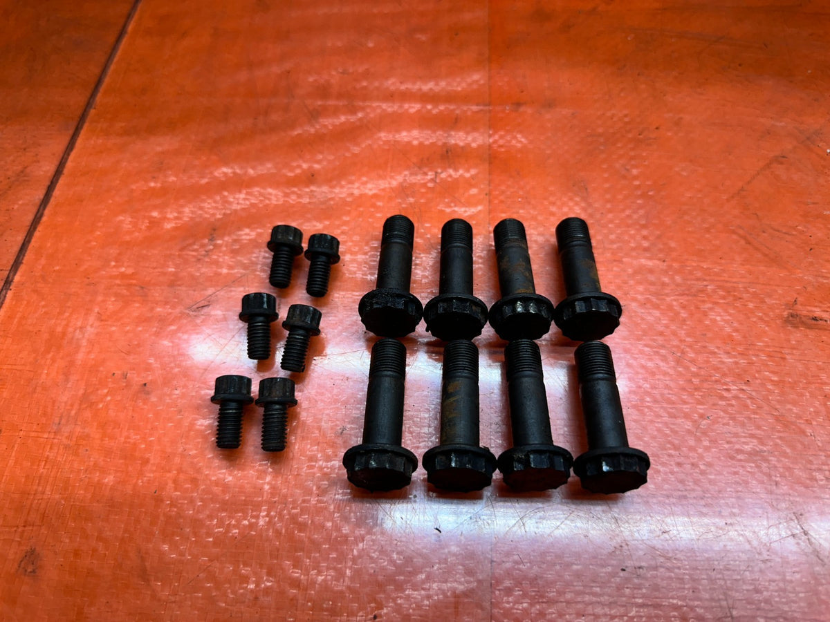 04-08 ACURA TL 3.2L J SERIES MANUAL CLUTCH AND FLYWHEEL BOLTS SET OEM #3474