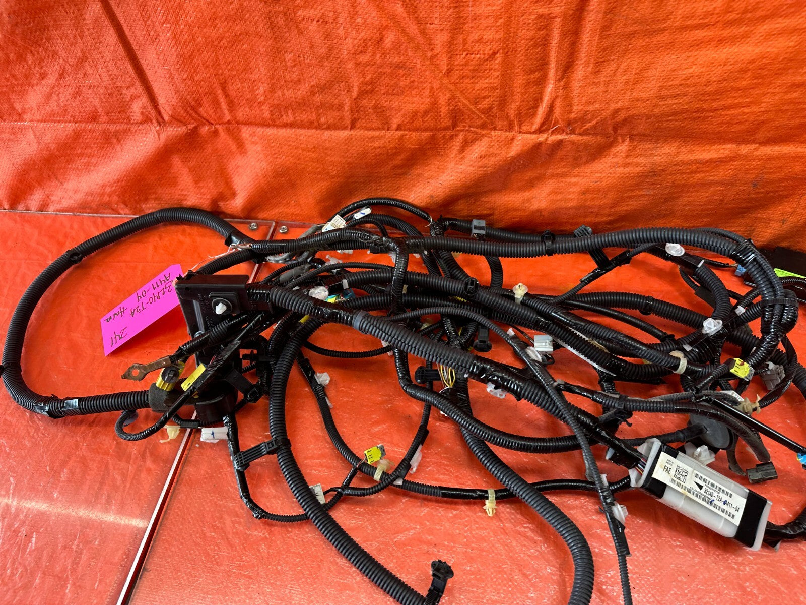 2015 HONDA ACCORD SEDAN EXL PASSENGER RIGHT INTERIOR WIRE HARNESS LOOM OEM #2415