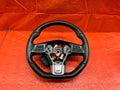 15 20 SUBARU WRX STI   STEERING WHEEL   BLACK LEATHER WRAP   OEM FACTORY #1820