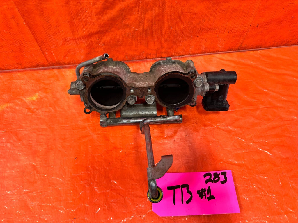 08 14 SUBARU IMPREZA WRX STI   EJ257 FUEL RAIL W/ THROTTLE BODY INJECOTRS BASE5