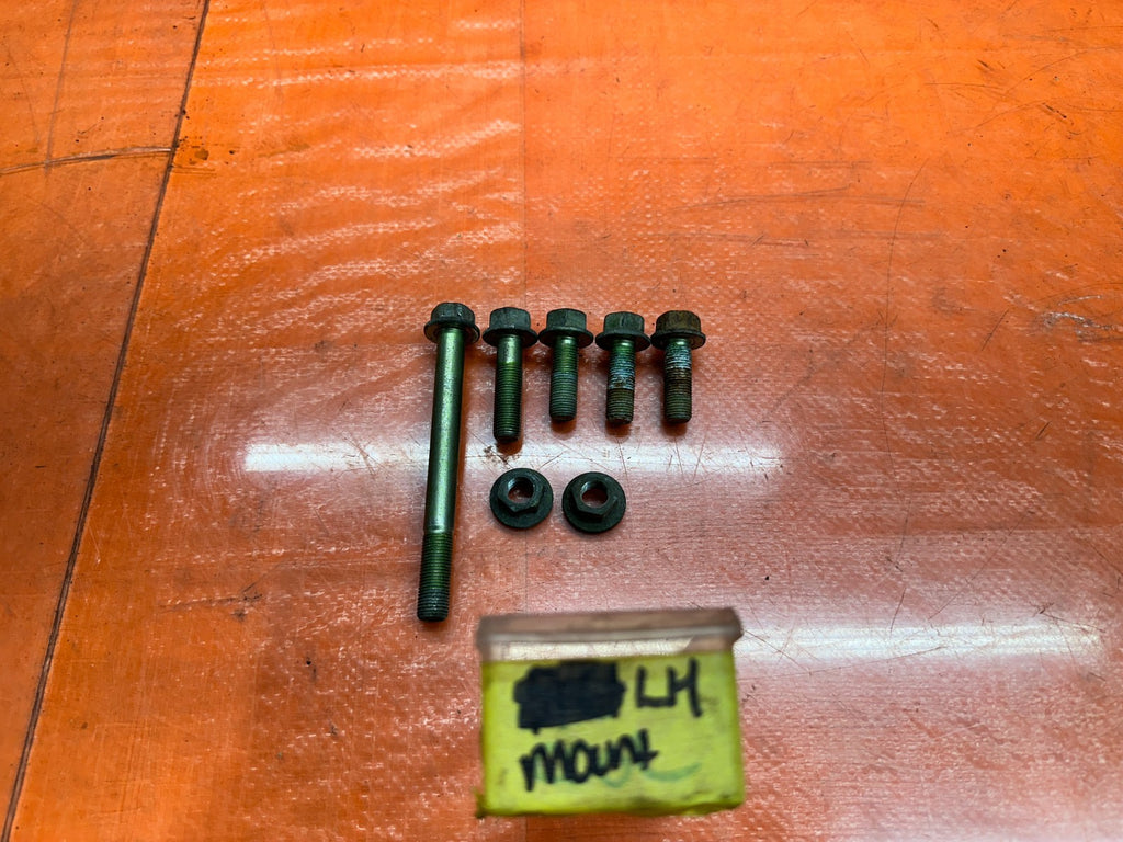 13 15 HONDA CIVIC SI 2.4L LEFT DRIVER ENGINE MOTOR TRANSMISSION MOUNT BOLTS 3344