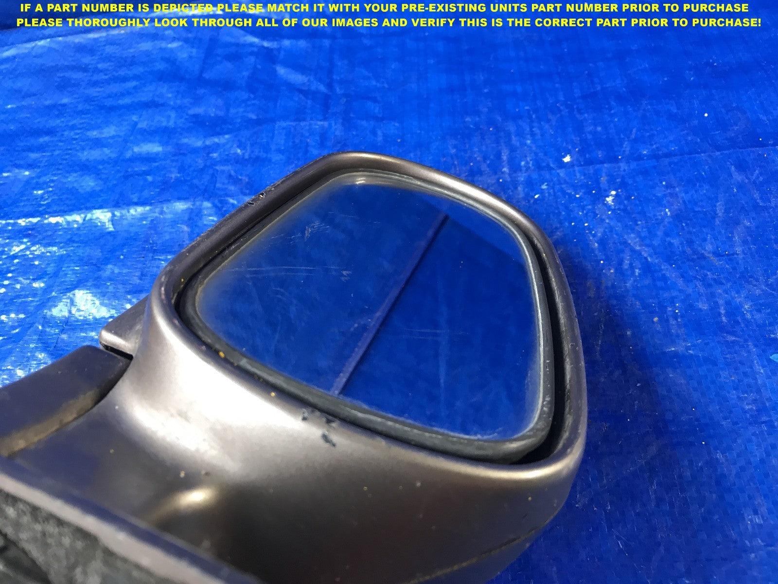 OEM 1990 1991 1992 1993 HONDA ACCORD DRIVER LEFT SIDE VIEW MIRROR         7