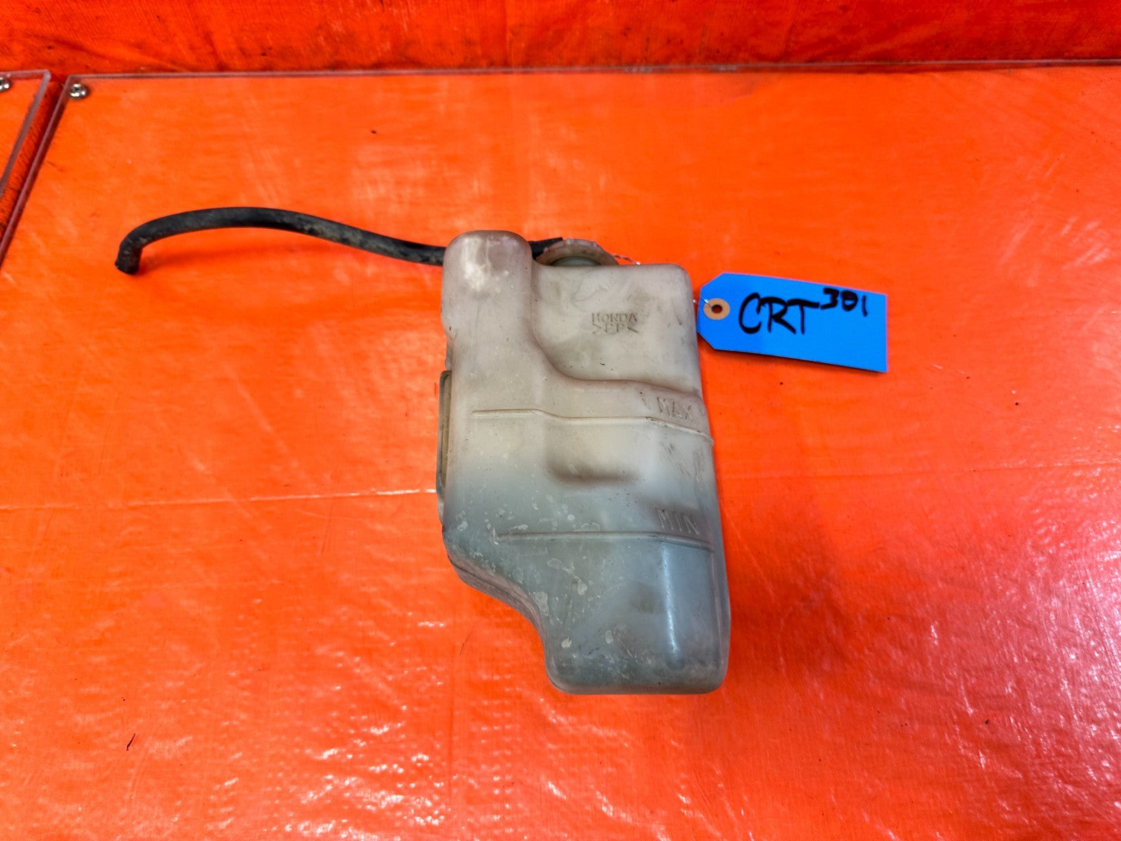 97 01 HONDA CR V CRV   COOLANT OVERFLOW RESERVOIR RESERVE TANK BOTTLE OEM #3010