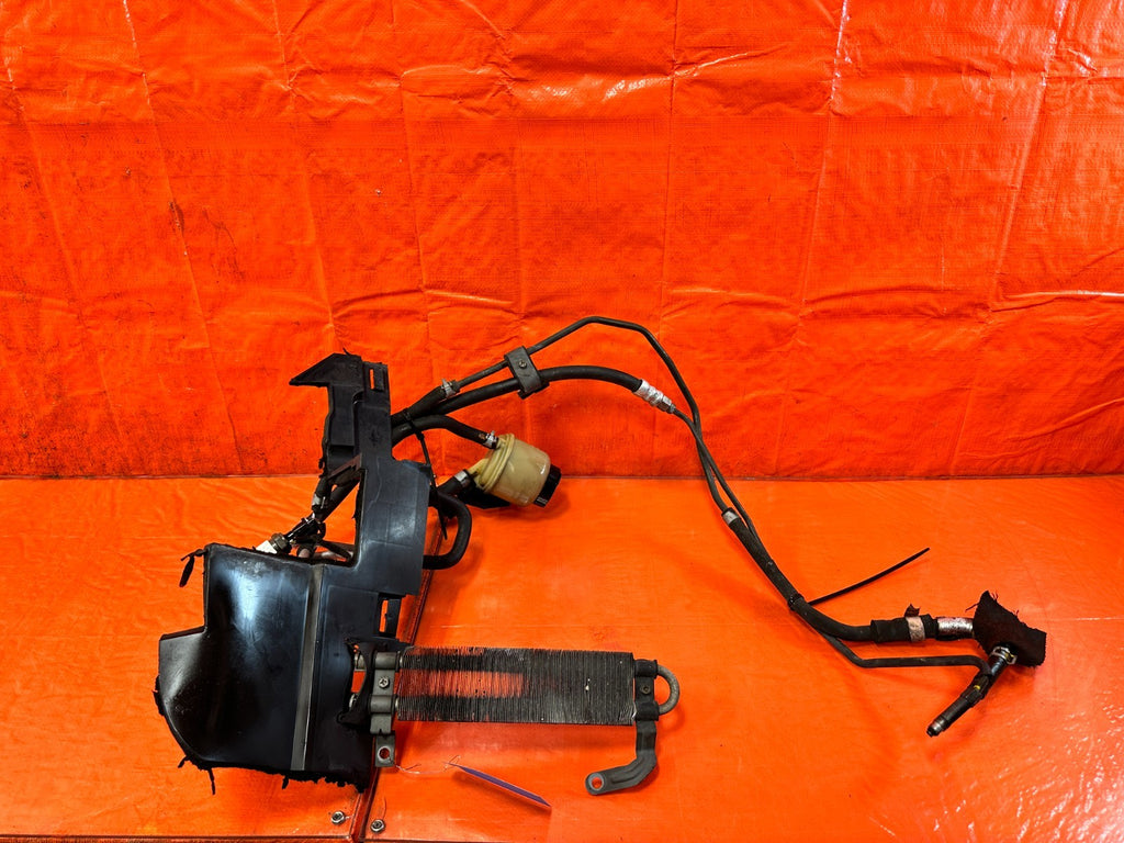 08 15 INFINITI G37 Q60 COUPE ALL POWER STEERING LINES W/ COOLER & PRESSURE LINE15
