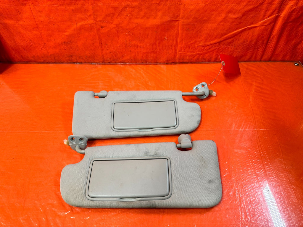 14 20 INFINITI Q50   LEFT AND RIGHT SUN VISORS PAIR SET   OEM FACTORY OE #19Q9